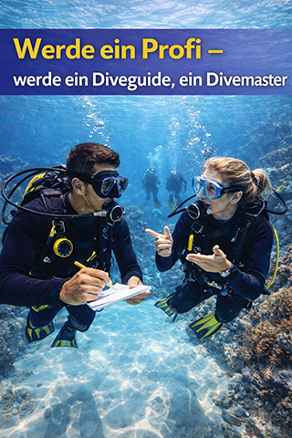 diveguide, tauchlehrer werden